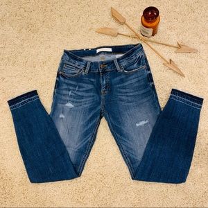 Eunina Jeans skinny crop size 6